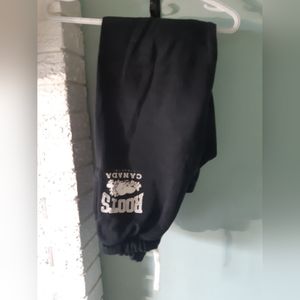 Roots sweatpants size small black